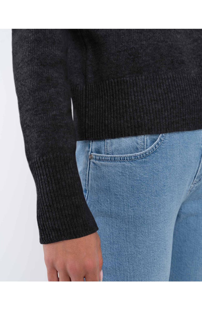 Kettlewell Tina Merino Sweater, Alternate, color, Charcoal Marl