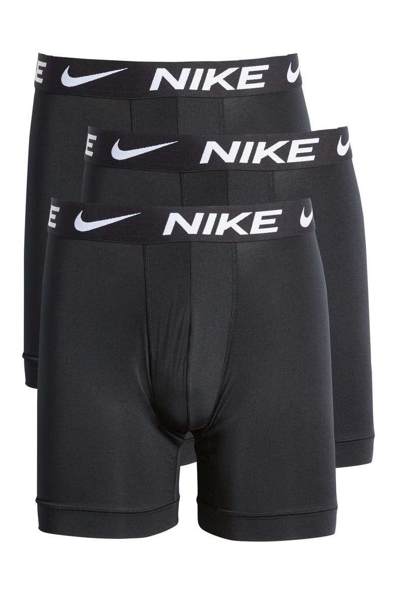 3-Pack Long Boxer Briefs, Alternate, color, BLACK/BLACK/BLACK