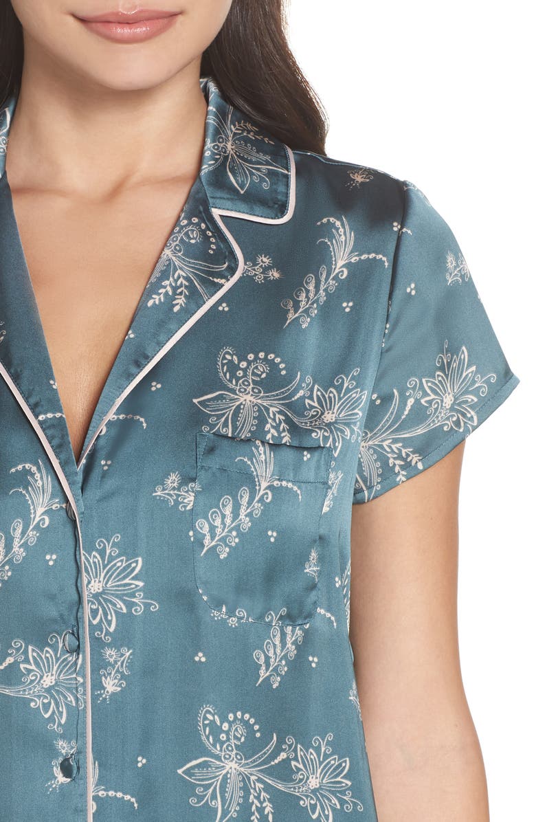 Chelsea28 Satin Pajamas, Alternate, color, 