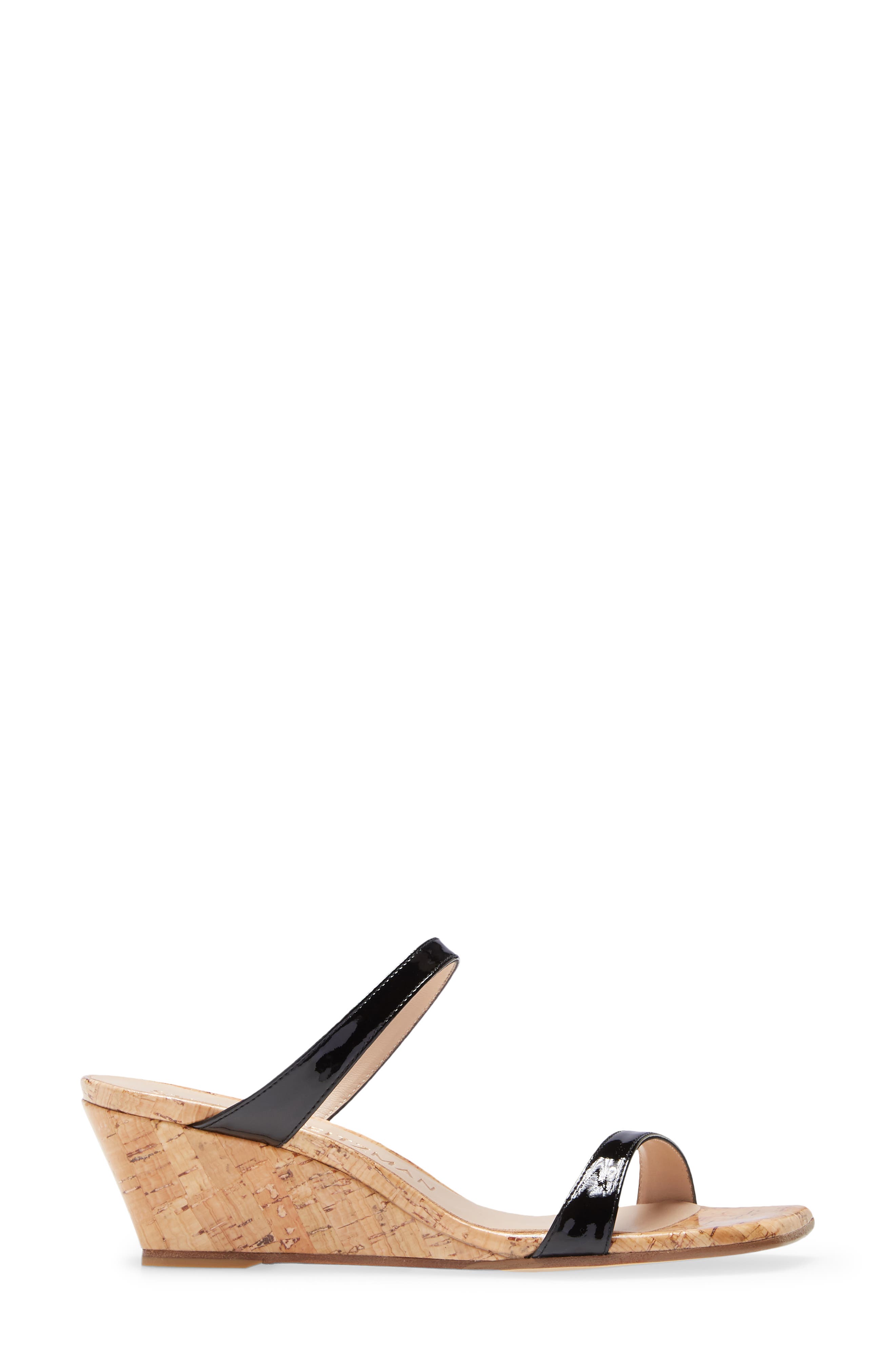 Stuart Weitzman Aleena Wedge Slide Sandal, Alternate, color, 