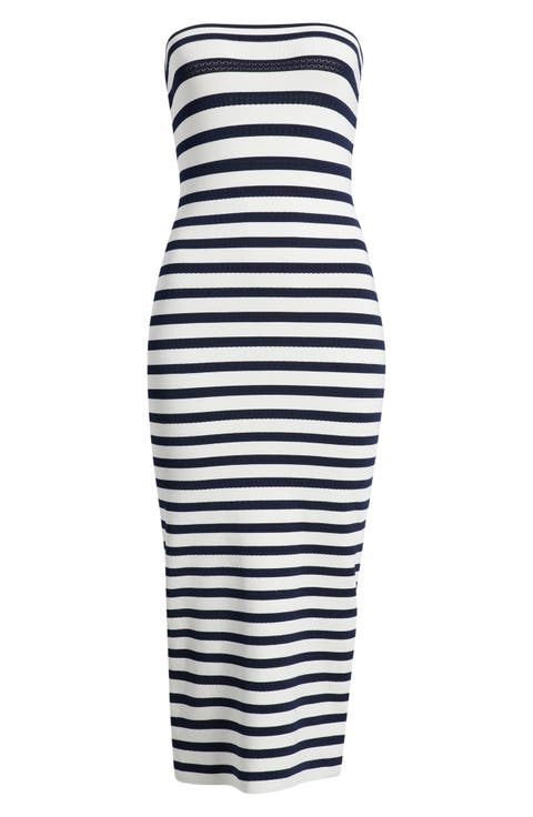 Gwynne Strapless Midi Dress