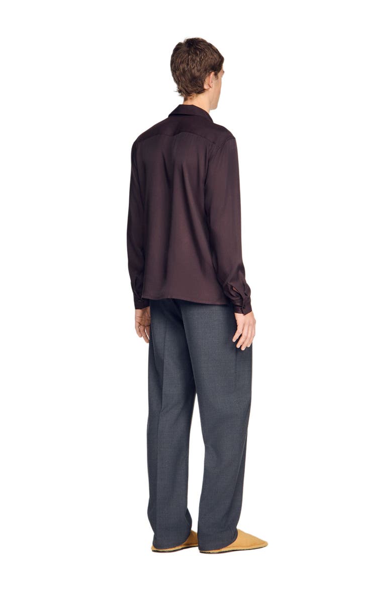 Floaty shirt, Alternate, color, Chocolate