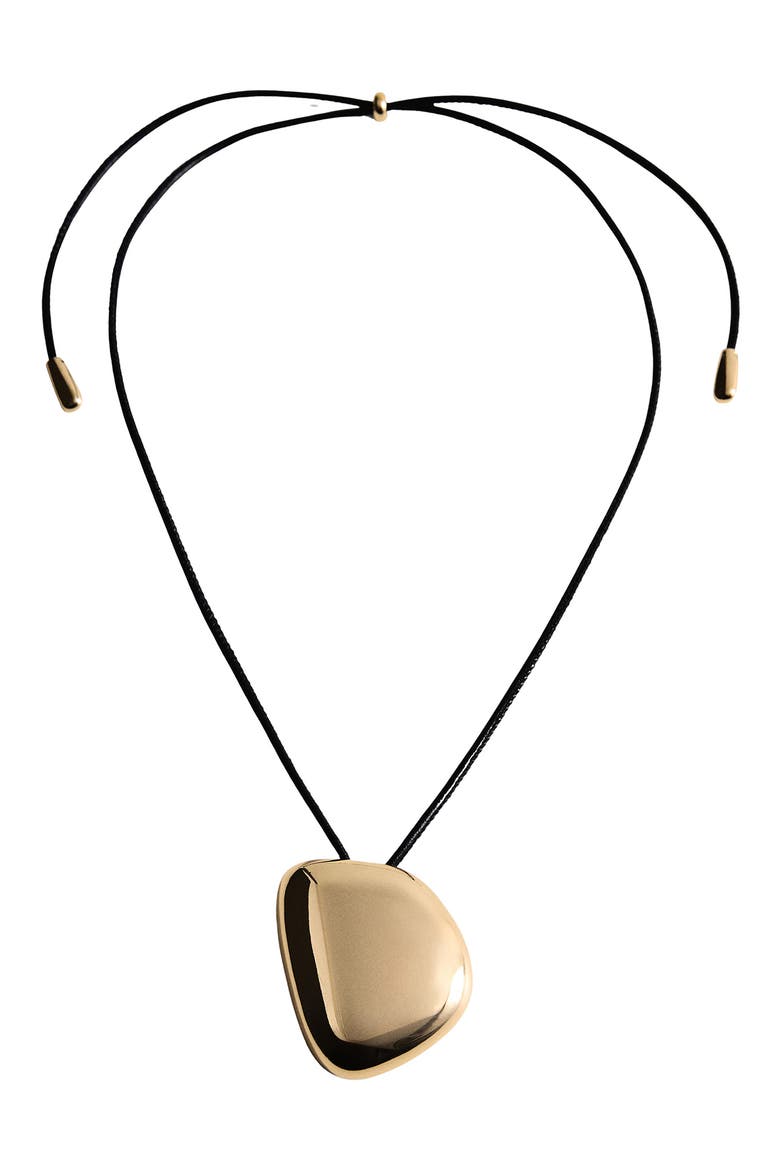 Pendant Slider Necklace, Main, color, GOLD