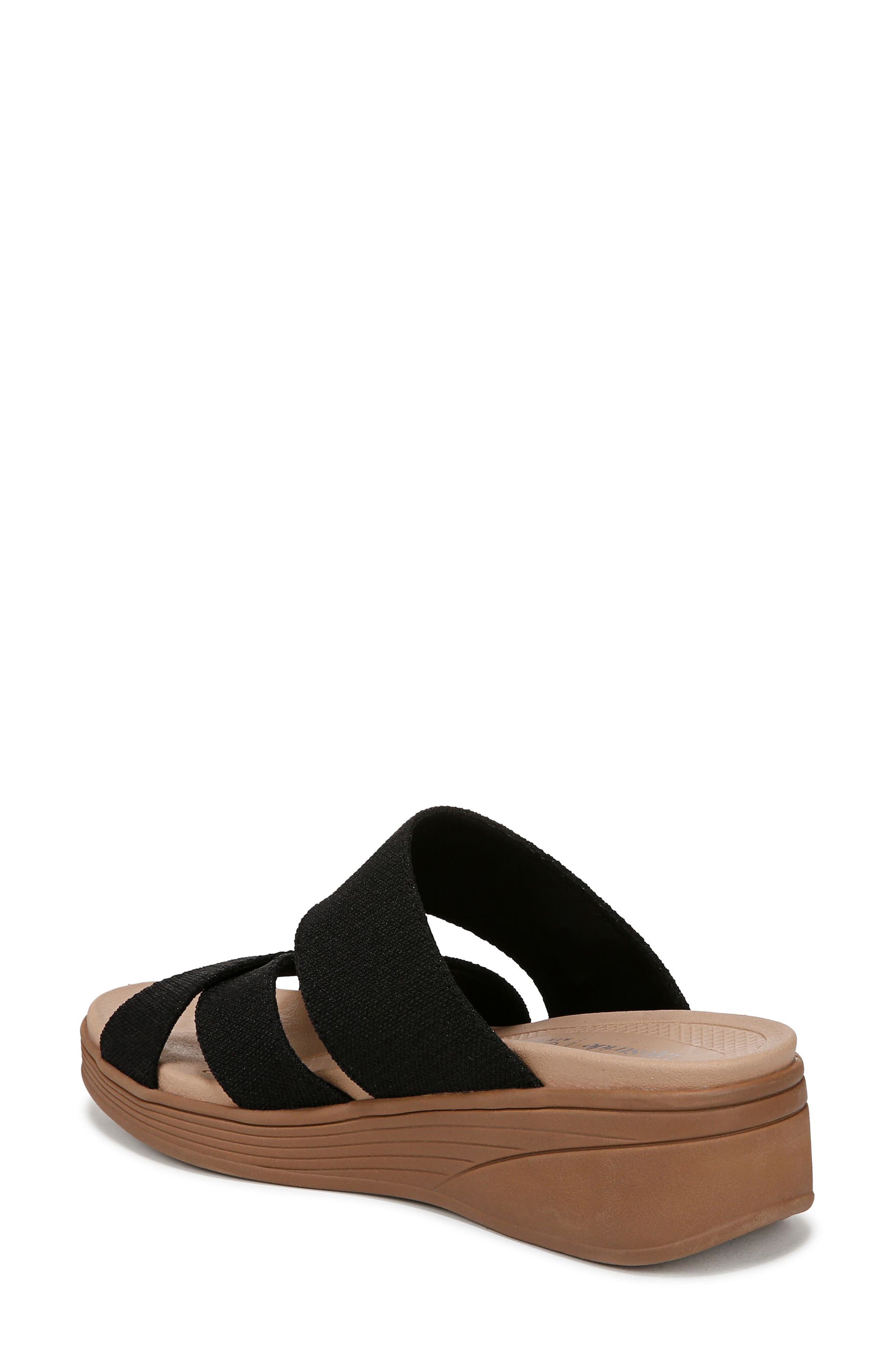 LifeStride Fiona Wedge Sandal, Alternate, color, Black