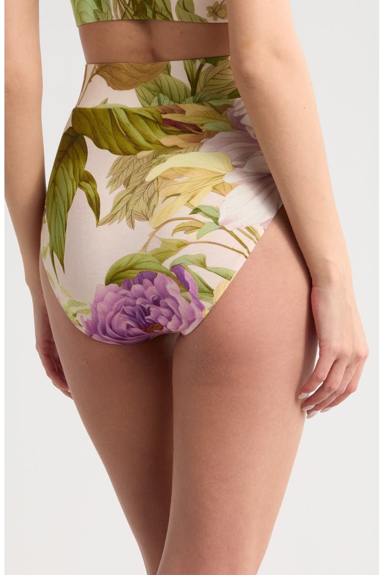 Spring Garden High Waist Lounge Briefs, Alternate, color, SPRING GARDEN