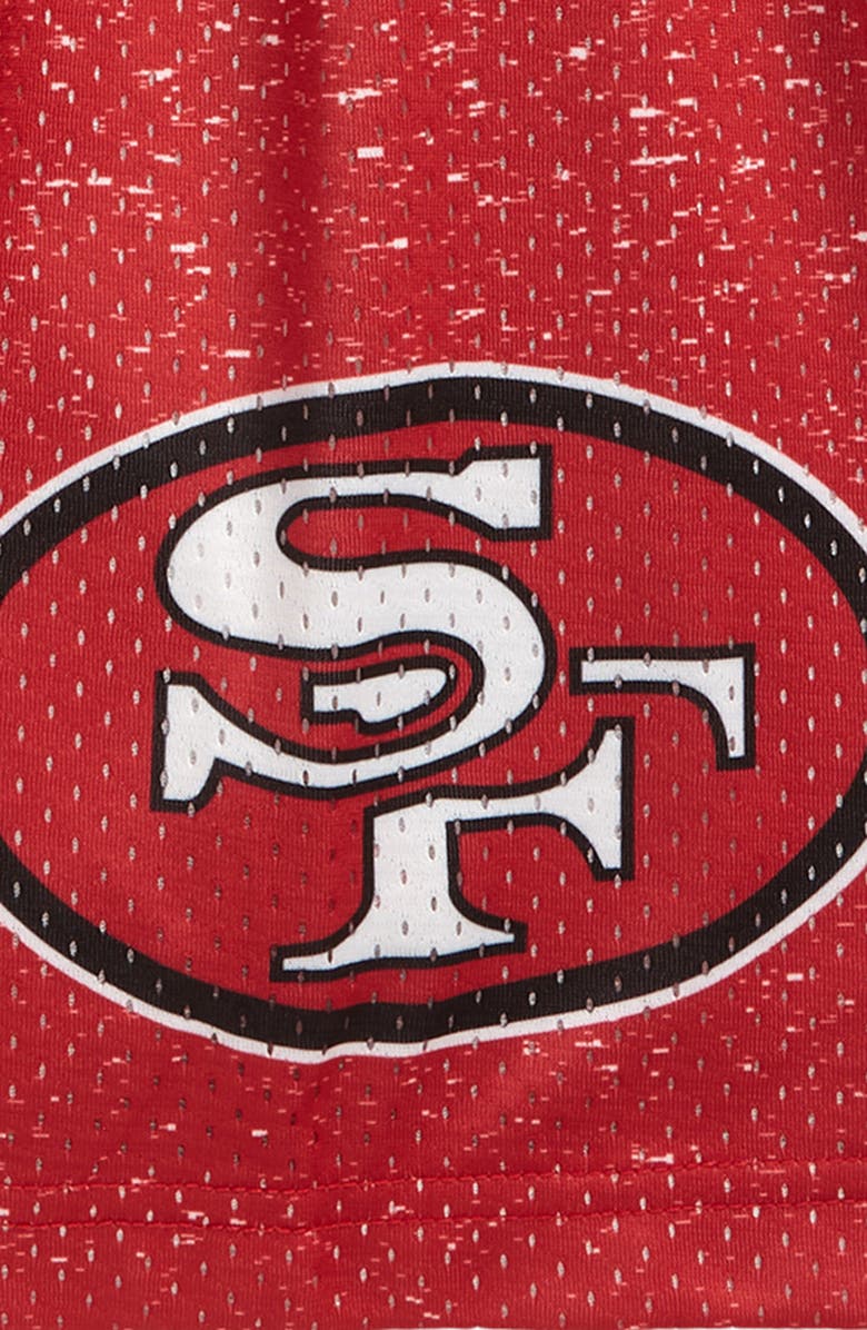 Mitchell & Ness Kids' NFL San Francisco 49ers Big Face Mesh Shorts, Alternate, color, 