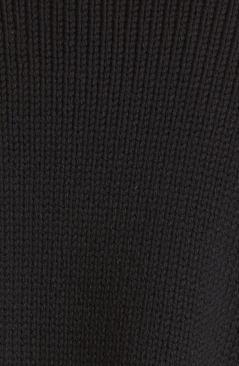 Raf Simons Oversize Smiley Wool Crewneck Sweater, Alternate, color, 