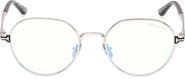 TOM FORD 51mm Round Optical Glasses