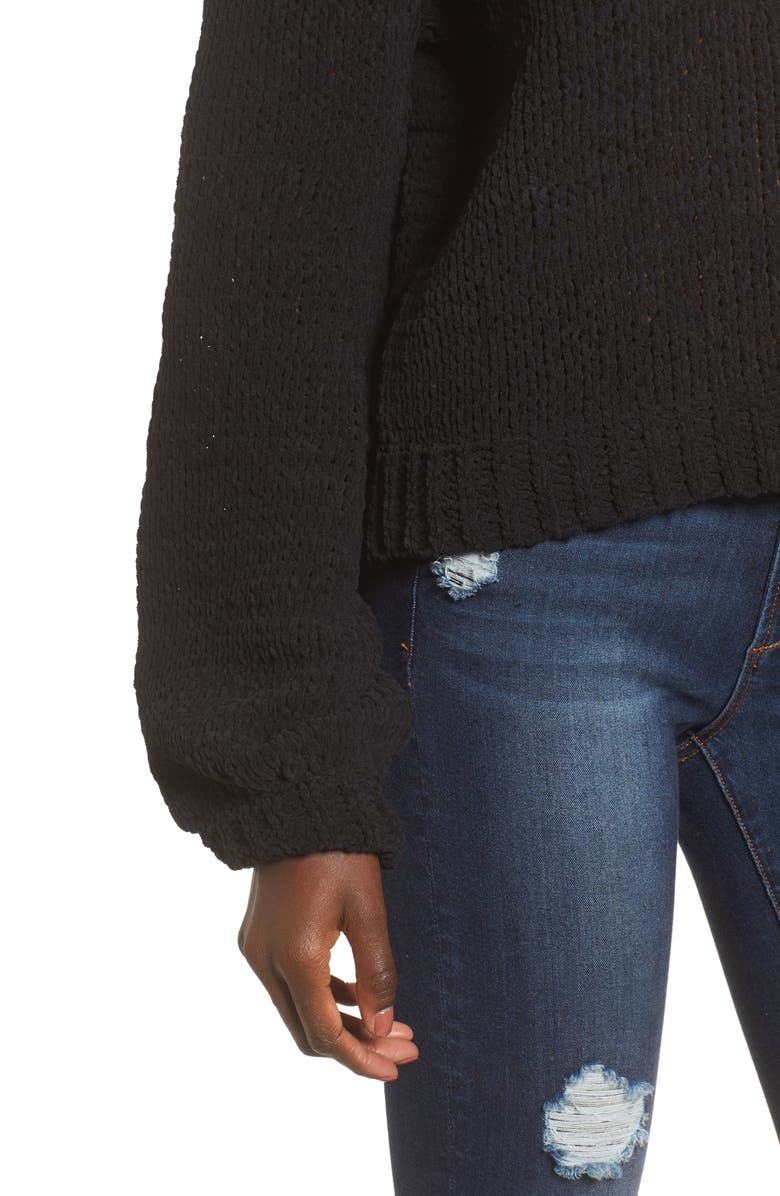 J.O.A. Strappy Sweater, Alternate, color, 