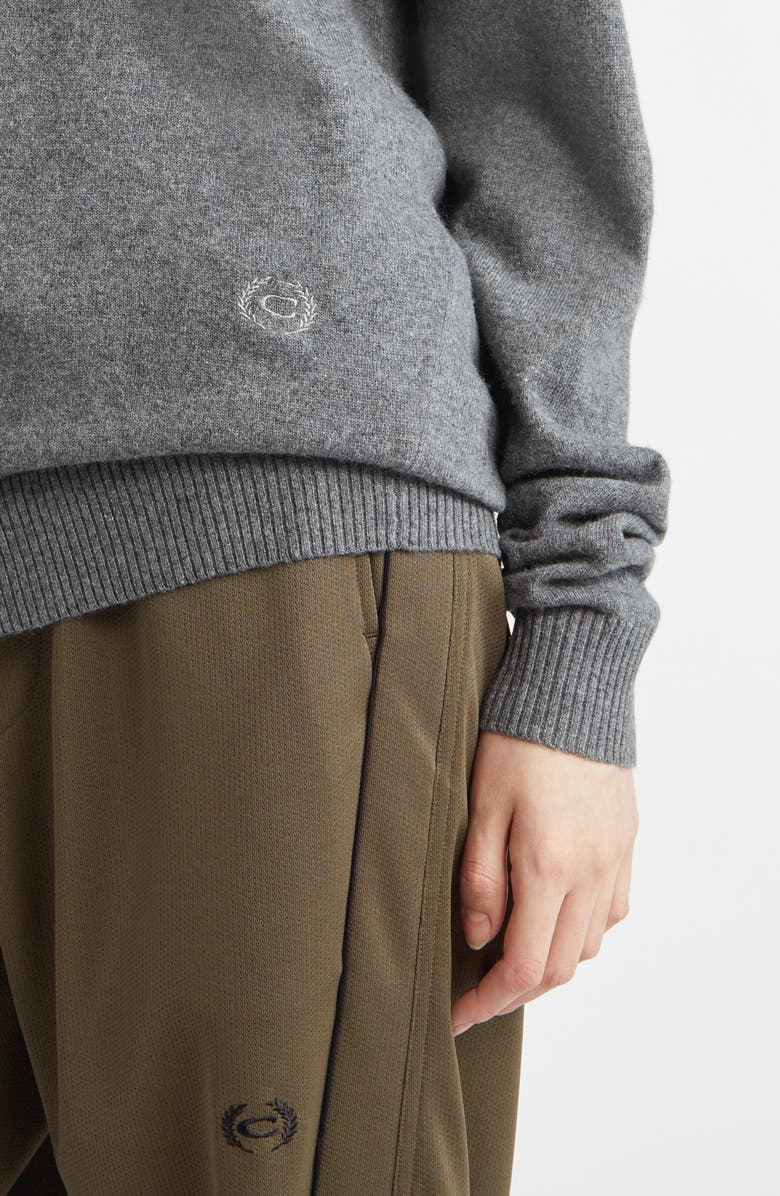 Commission Double Front V-Neck Sweater, Alternate, color, 