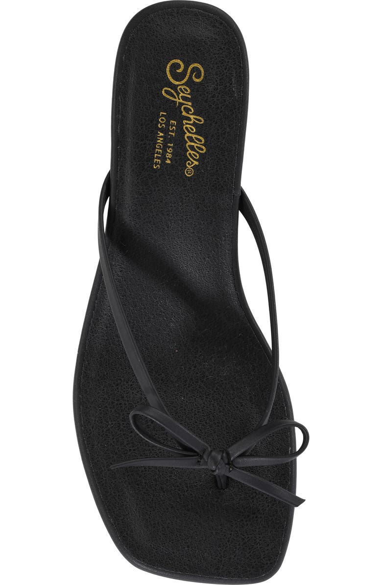 Seychelles Sunset Beach Kitten Heel Sandal, Alternate, color, Black