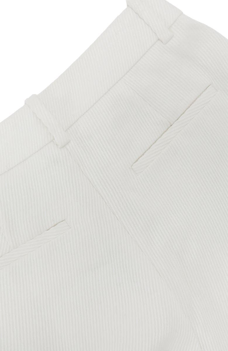 Reiss Alyx Linen Blend Wide Leg Trousers, Alternate, color, White