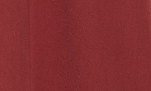 Max Studio Short Sleeve Blouse In Marsala