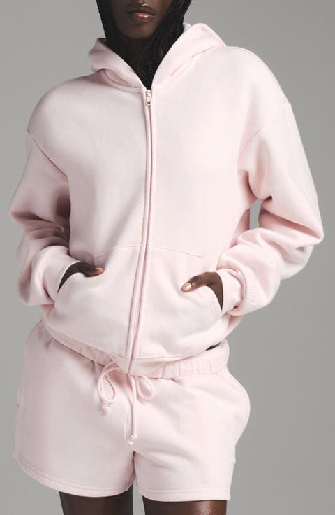 Women's Pink Zip-Up Hoodies | Nordstrom
