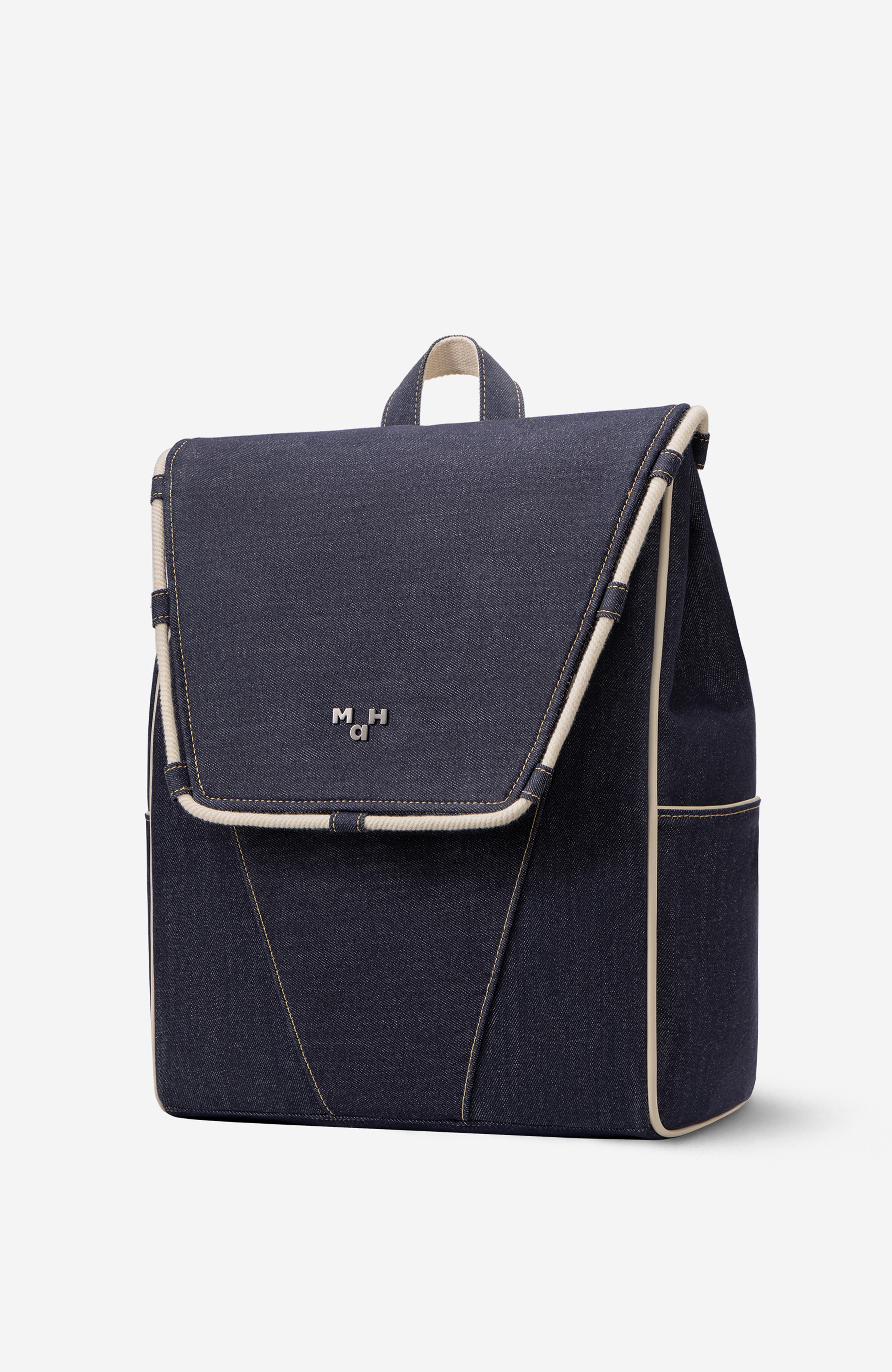 MaH Young Denim Backpack, Alternate, color, Denim Blue