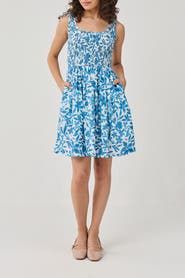 Reistor Smocked Short Dress