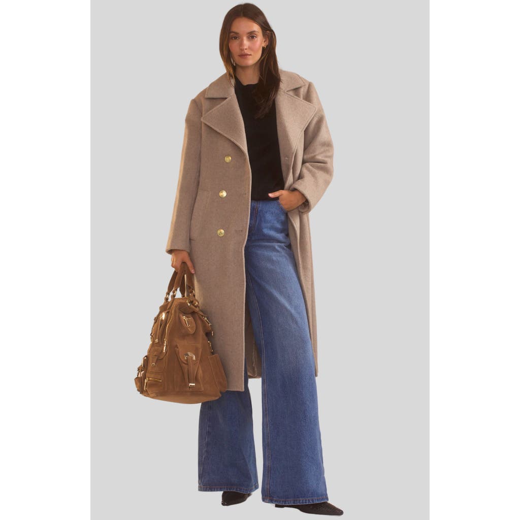 CYNTHIA ROWLEY CYNTHIA ROWLEY NOA WOOL COCOON COAT