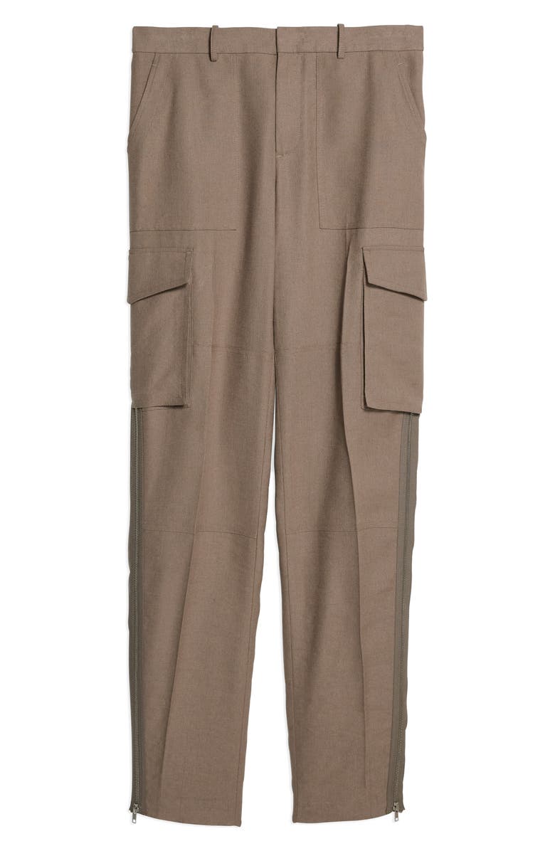 Helmut Lang Arch Cargo Carpenter Pants, Alternate, color, Driftwood