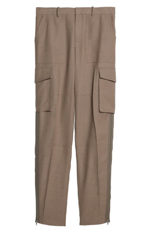 Helmut Lang Cargo Carpenter Pants In Driftwood
