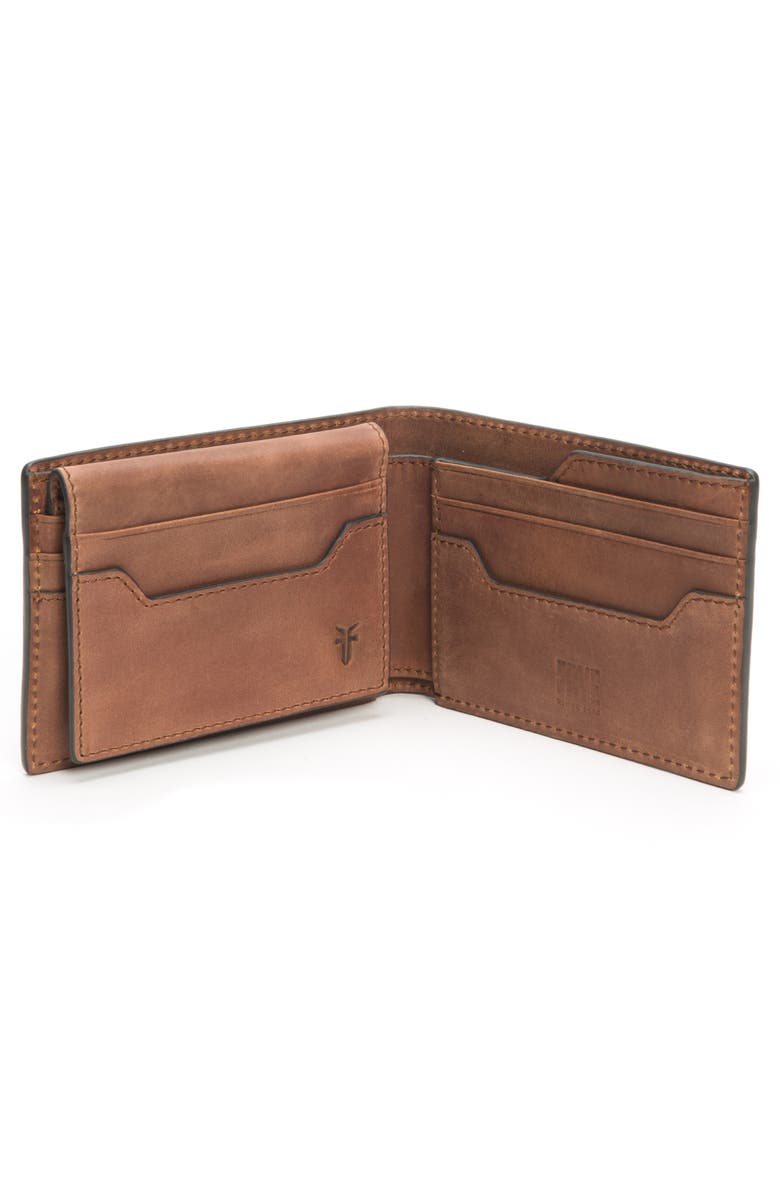 Frye Holden Leather Passcase Wallet, Alternate, color,