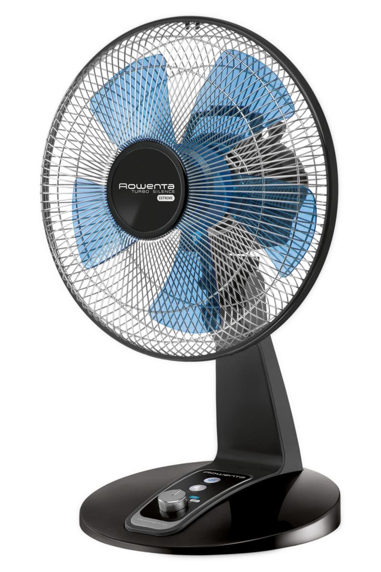 Turbo Silence Extreme Manual Table Fan, Main, color, BLACK