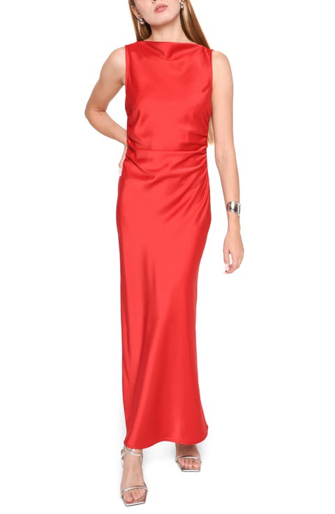x Jourdan Sloane Bella Satin Dress