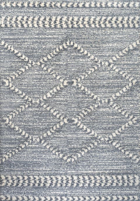 Sofie Moroccan Trellis High-Low Area Rug