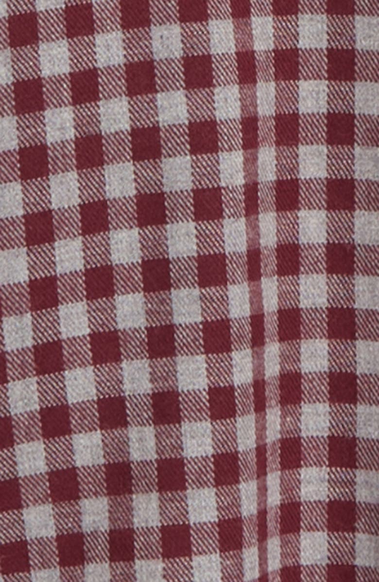 Bonpoint Malo Cotton Gingham Button-Up Shirt, Alternate, color, 