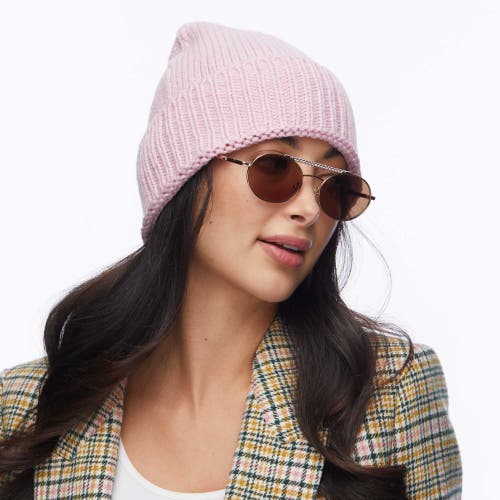 Lele Sadoughi Blush Jamie Beanie In Gold