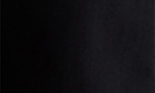 Ag Saige Mid Rise Wide Leg Cropped Jeans In Super Black In Black