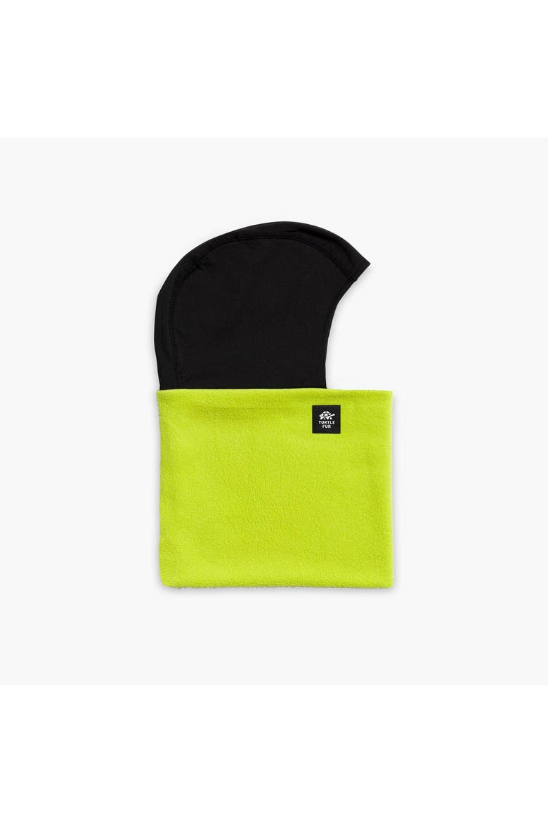 Kids Fleece Shellaclava Balaclava, Main, color, Bright Lime