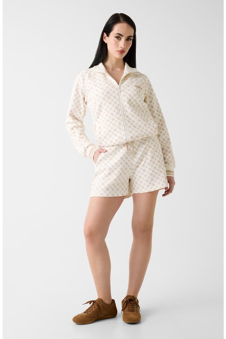 Aggie Full Zip Sweatshirt, Alternate, color, CREAM