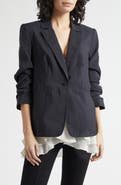 Cinq à Sept Khloe Tumbled Woven Blazer