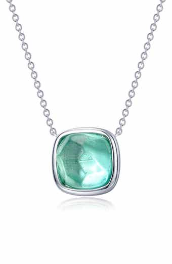 Lafonn Lab-Grown Sapphire Pendant Necklace