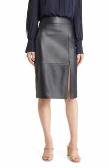 Setora Leather Pencil Skirt