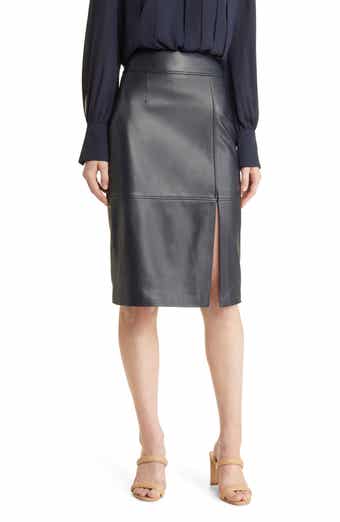 Setora Leather Pencil Skirt