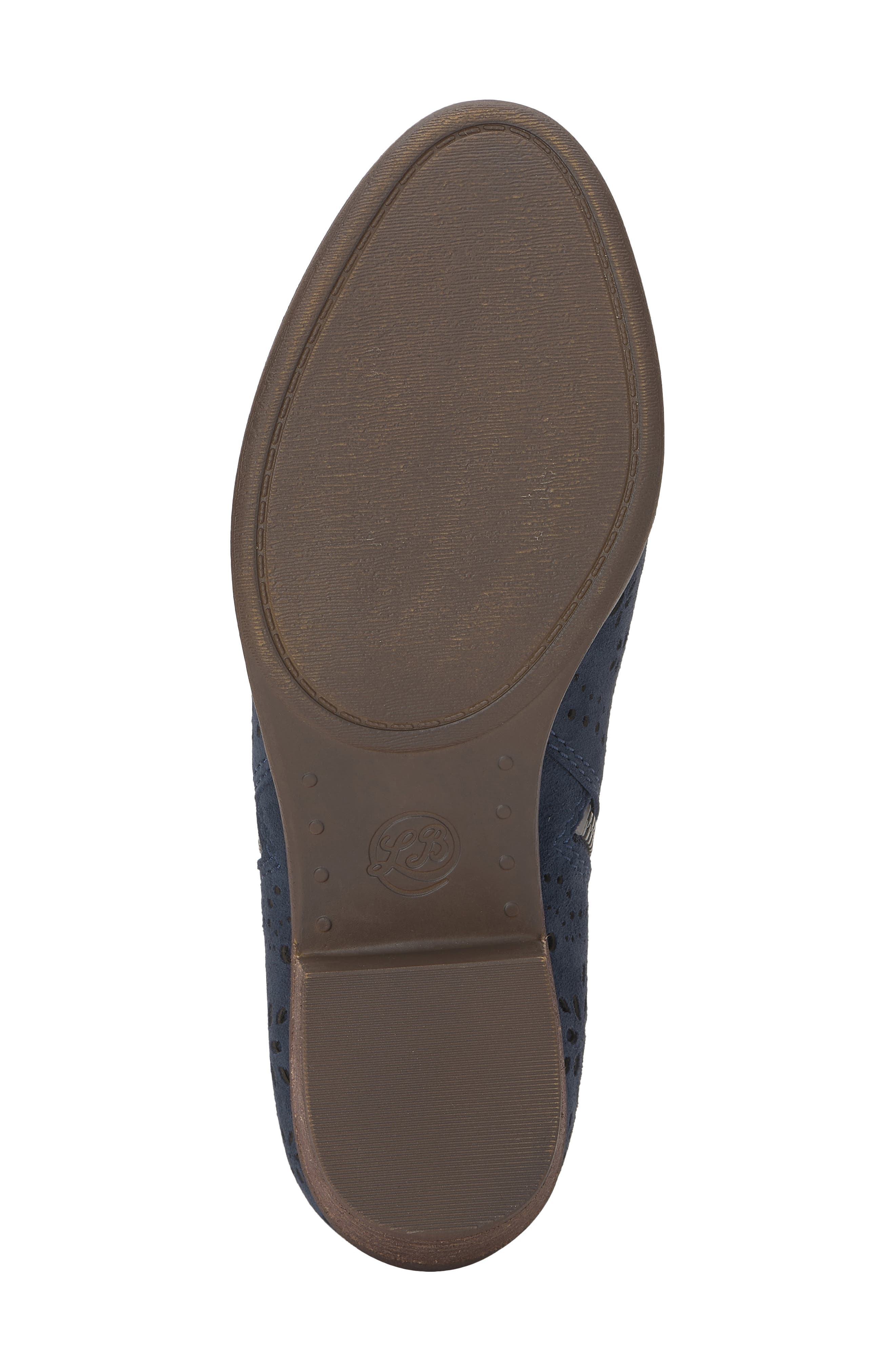 Lucky Brand Basel Bootie, Alternate, color, Navy Blazer Torsue