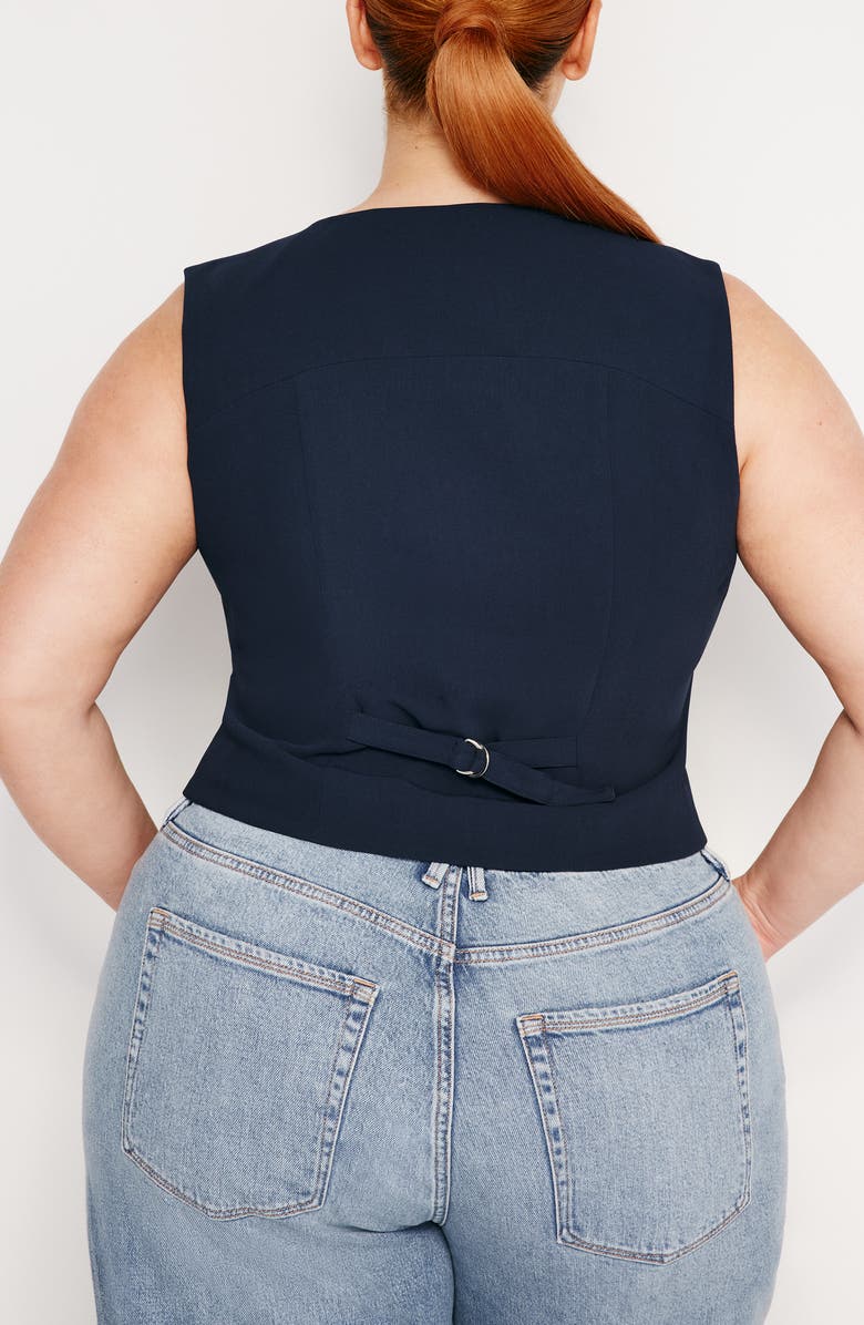 Good American Luxe Suit Vest, Alternate, color,