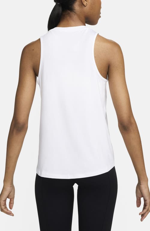 Nike One Dri-fit Tank In White