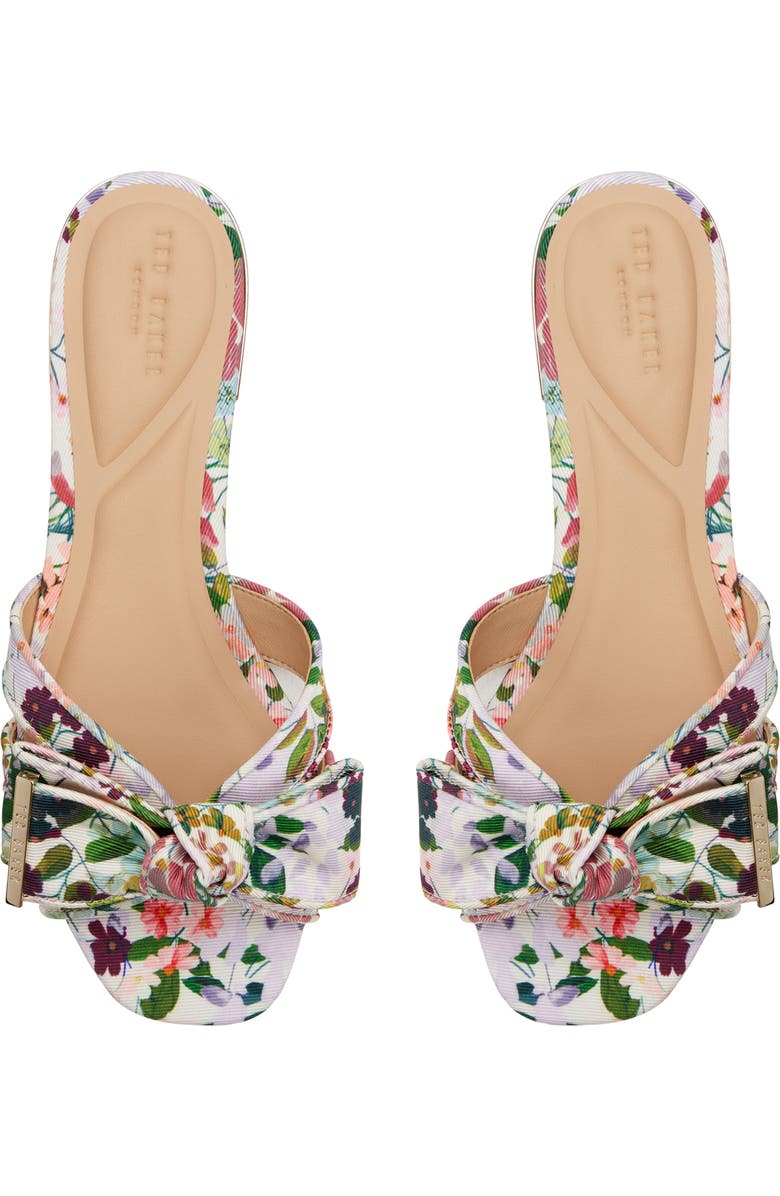 Ted Baker London Elsie Bow Slide Sandal, Alternate, color, Other Purple