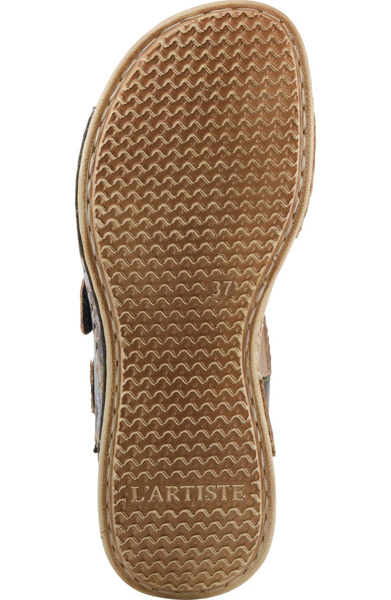 L'Artiste by Spring Step Versa Slingback Wedge Sandal, Alternate, color,