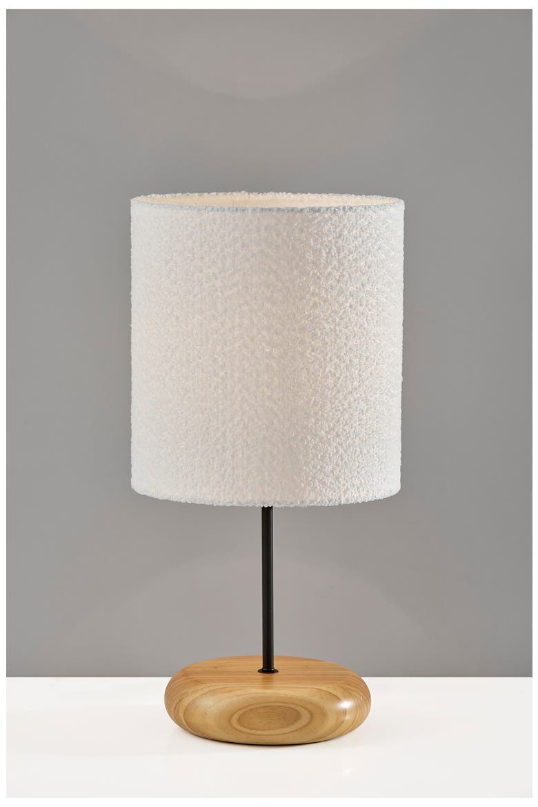 Brielle Tall Table Lamp, Alternate, color, NATURAL WOOD / BLACK