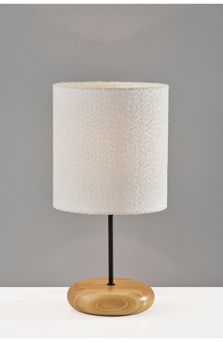 ADESSO LIGHTING Brielle Tall Table Lamp, Alternate, color, Natural Wood / Black