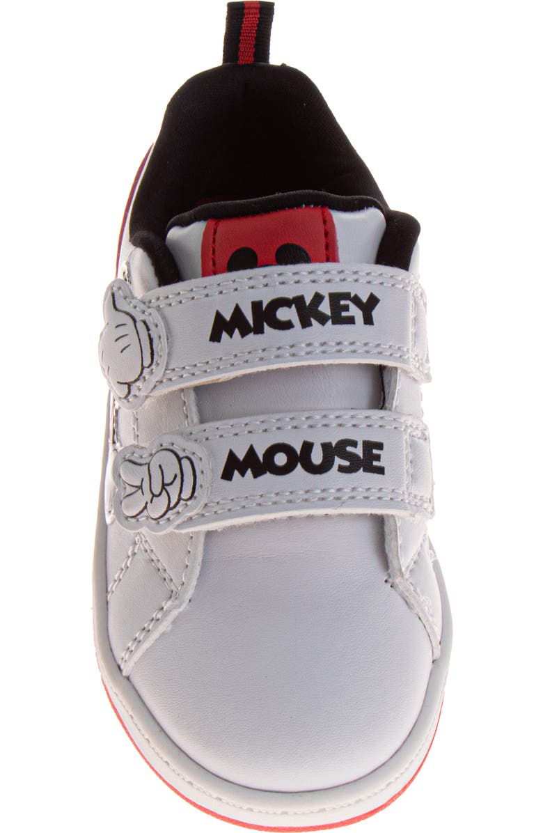 JOSMO Disney<sup>®</sup> Mickey Mouse<sup>®</sup> Sneaker, Alternate, color, White/ Red