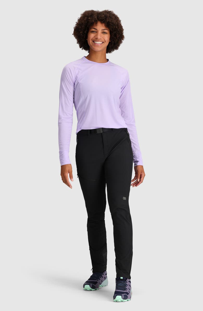 Outdoor Research Cirque Lite Alpine Climbing Pants, Alternate, color, Solid Black