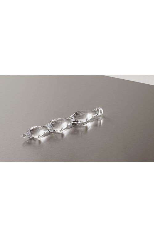 Orrefors 2021 Annual Icicle Ornament In Transparent