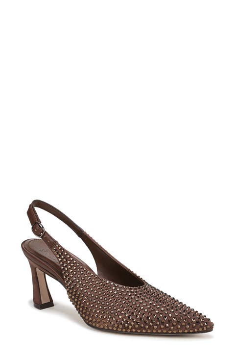 Elaine Slingback Pointed Toe Pump (Women)