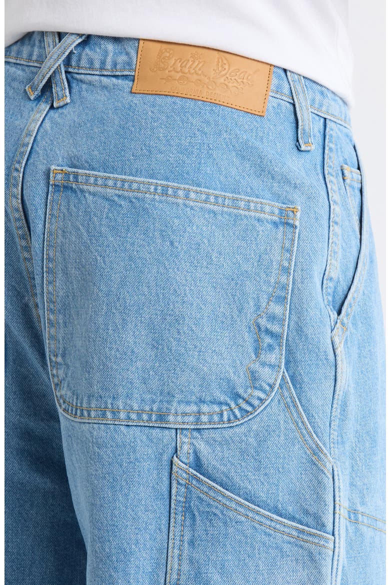 Straight Leg Jeans, Alternate, color, LIGHT WASHED INDIGO