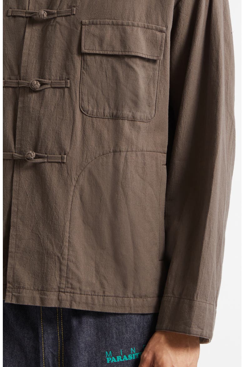 Cotton Utility Jacket, Alternate, color, BROWN