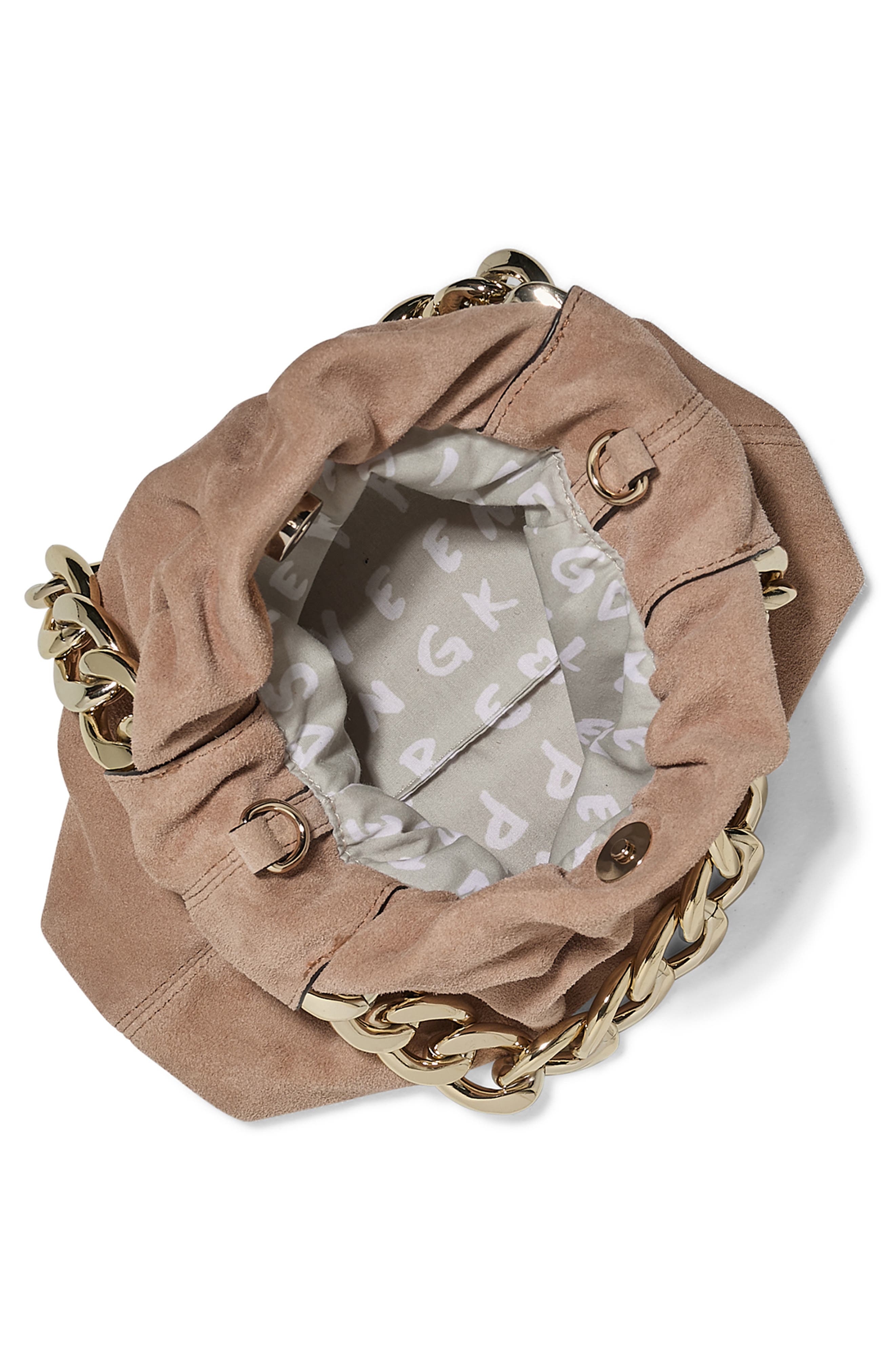 AIMEE Convertible Top Handle Bag, Alternate, color, Vachetta Suede